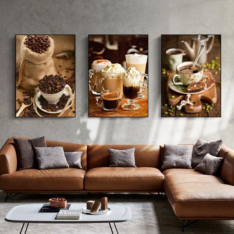 Resin Art Kitchen - İskandinav Cafe Retro Kahve Fincanları Cafe