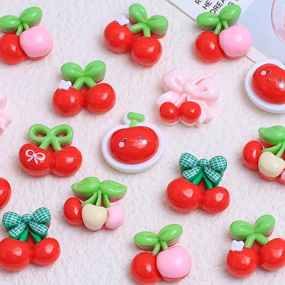 Resin Art Design - 20 Adet Sevimli Mini karikatür çeşitli