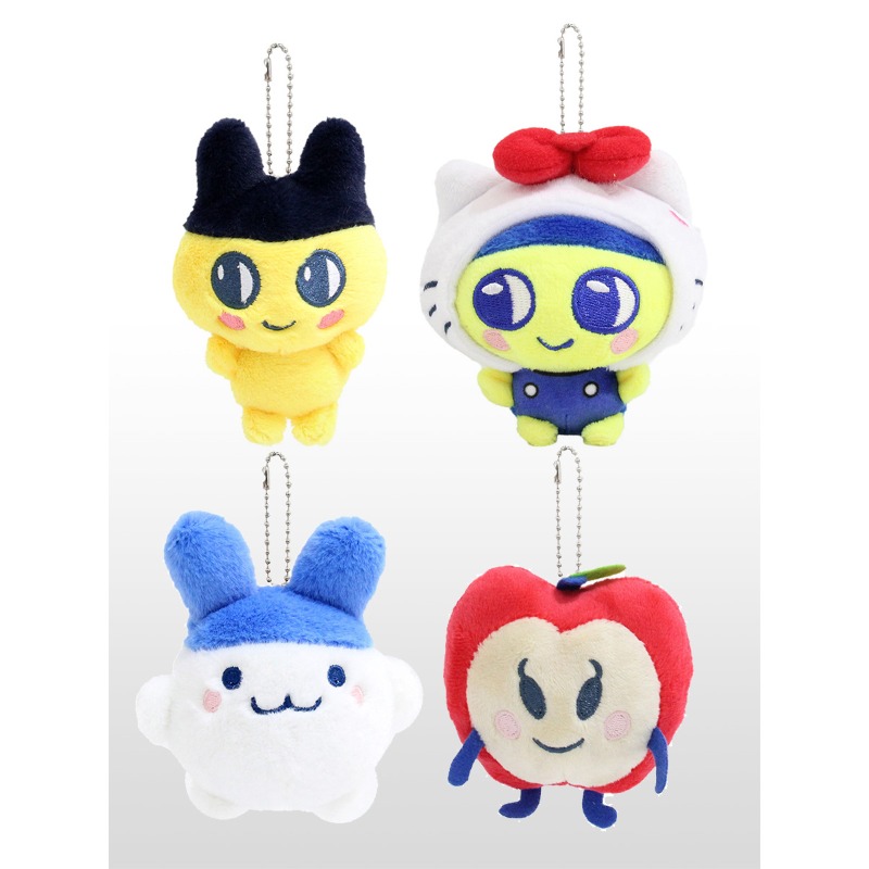 Resin Art Things - Tamagotachi Figür Çanta Kolye Peluş Bebek