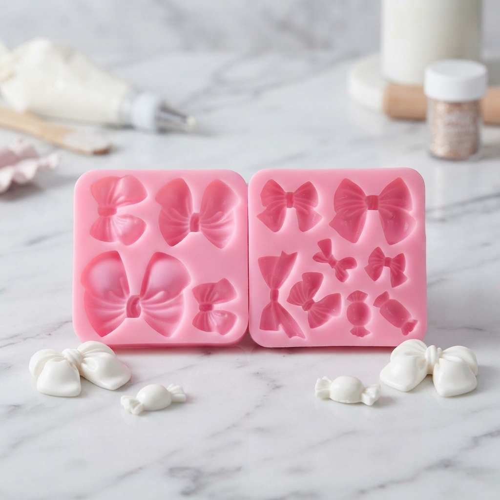 Resin Art Kitchen - Silikon Yay Düğümü Reçine Sanat Kalıpları