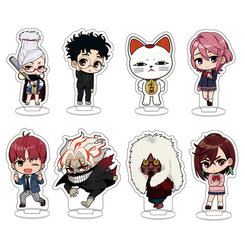 Resin Art Things - Anime Dandadan Akrilik Stand Modeli Plaka