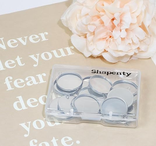 20 adet paslanmaz çelik yuvarl - Resin Art Earrings incelemesi ve fiyatı
