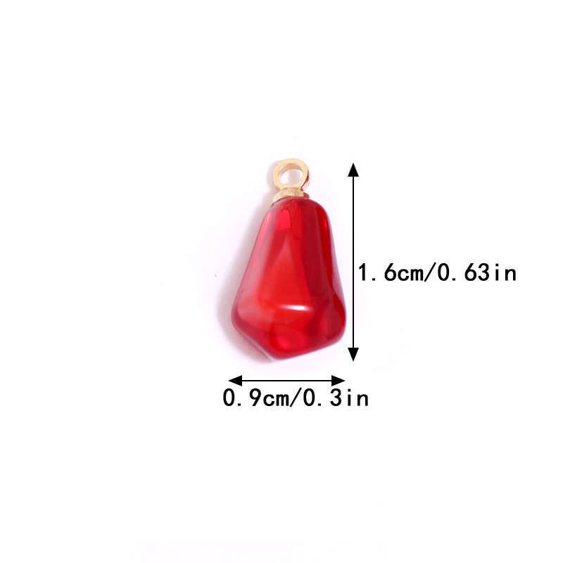 10 adet Nar Çekirdeği Reçine K - Resin Art Earrings incelemesi ve fiyatı