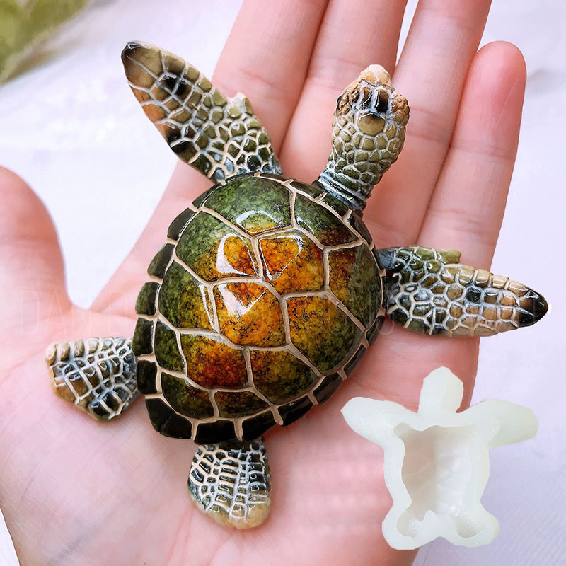 3D Deniz Kaplumbağası Epoksi R - Resin Art Beach incelemesi ve fiyatı
