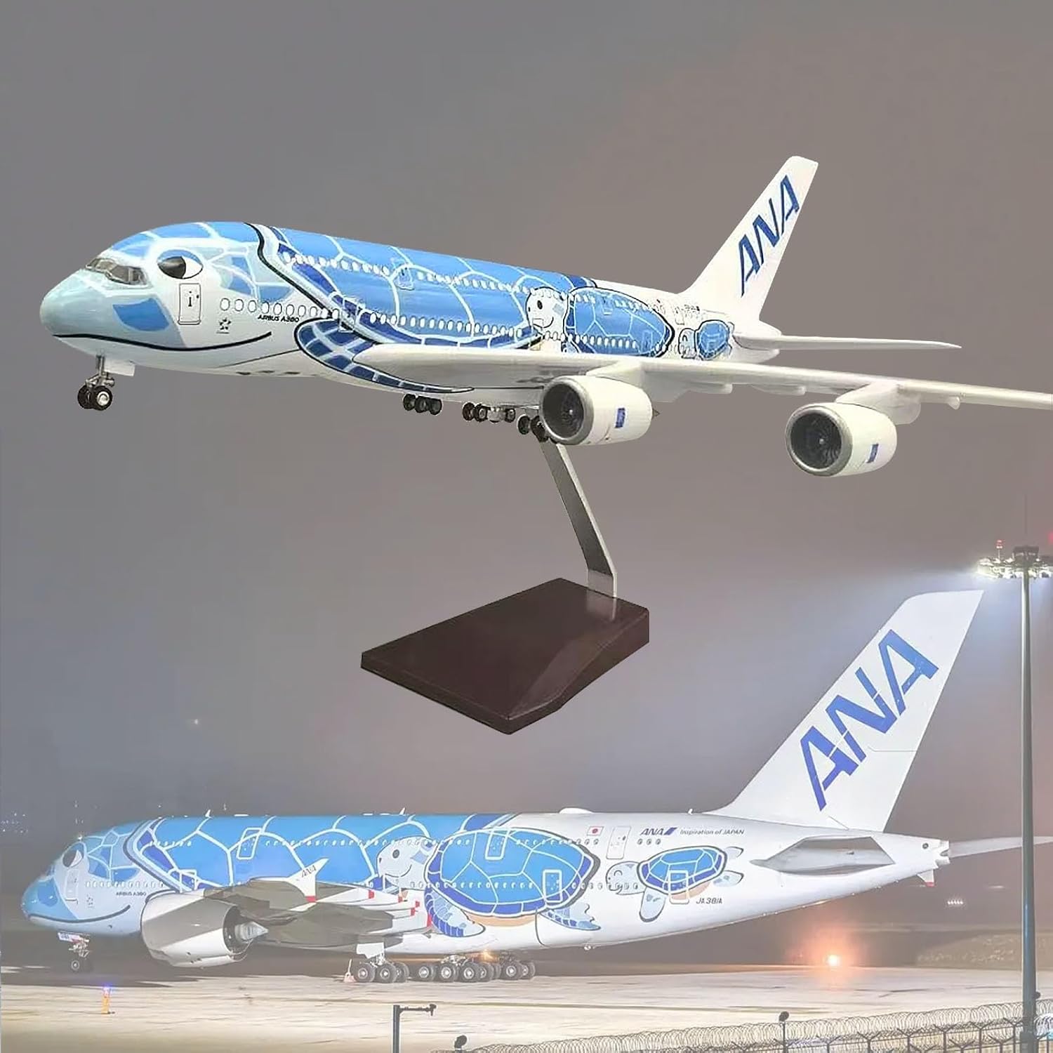 1/160 Ölçekli Uçak A380 Air Ja - Resin Art Beach incelemesi ve fiyatı