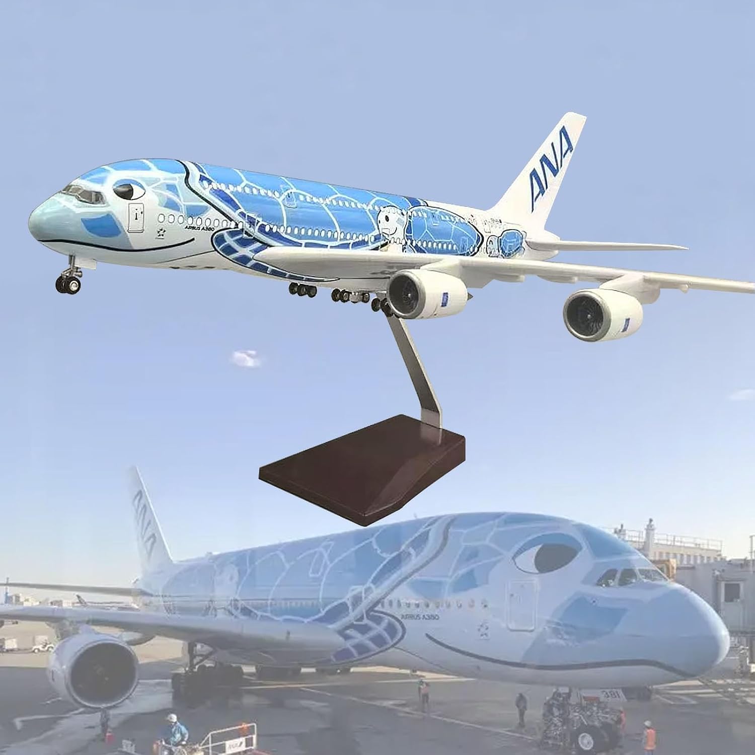 1/160 Ölçekli Uçak A380 Air Ja - Resin Art Beach incelemesi ve fiyatı