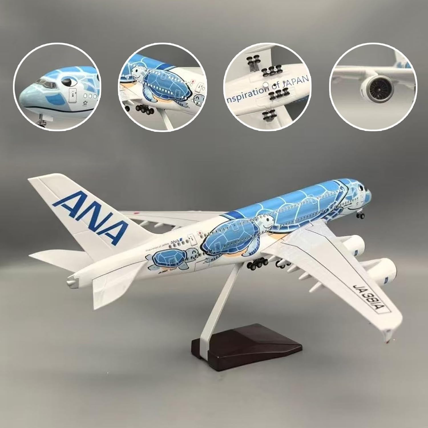 1/160 Ölçekli Uçak A380 Air Ja - Resin Art Beach incelemesi ve fiyatı