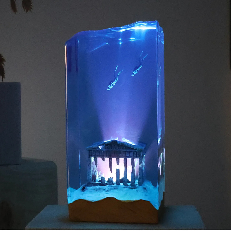 YENİ Denizcilik Sanatı Ev Deko - Resin Art Table Top incelemesi ve fiyatı