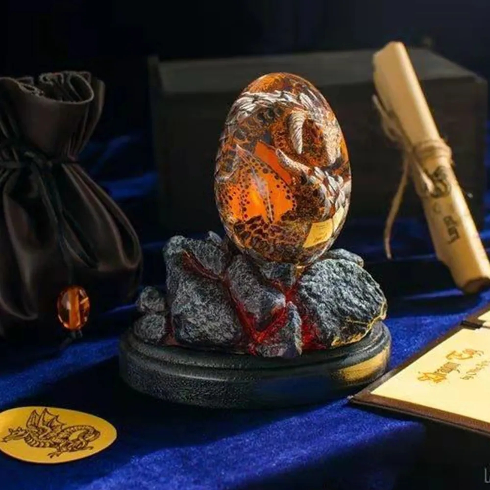 Lav ejderha yumurta heykeli st - Resin Art Table Top incelemesi ve fiyatı