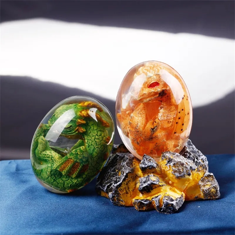 Lav ejderha yumurta heykeli st - Resin Art Table Top incelemesi ve fiyatı