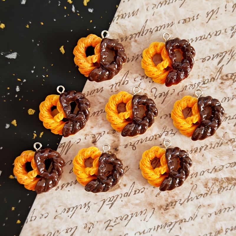 6 adet simülasyon kalp çikolat - Resin Art Earrings incelemesi ve fiyatı