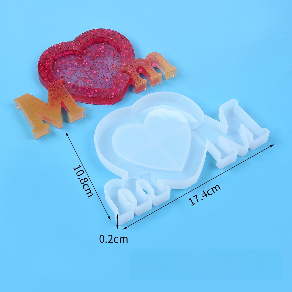 Harf Mm Epoksi Reçine Silikon  - Resin Art Things incelemesi ve fiyatı