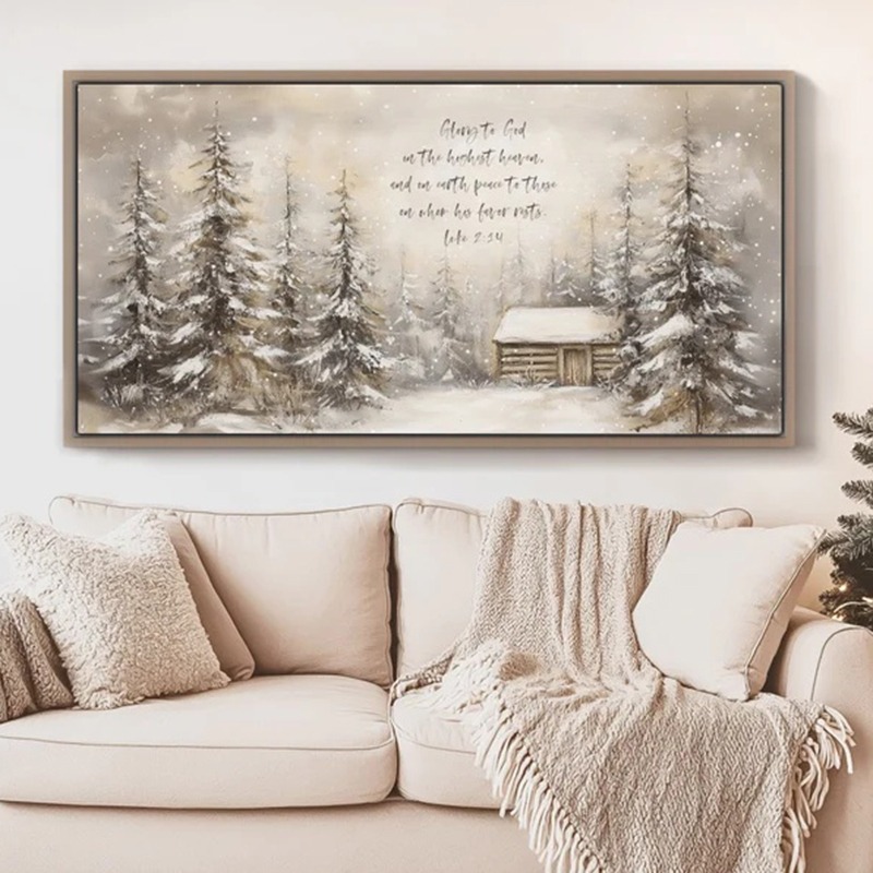 Noel İncil Ayeti Duvar Sanatı  - Resin Art Quotes incelemesi ve fiyatı