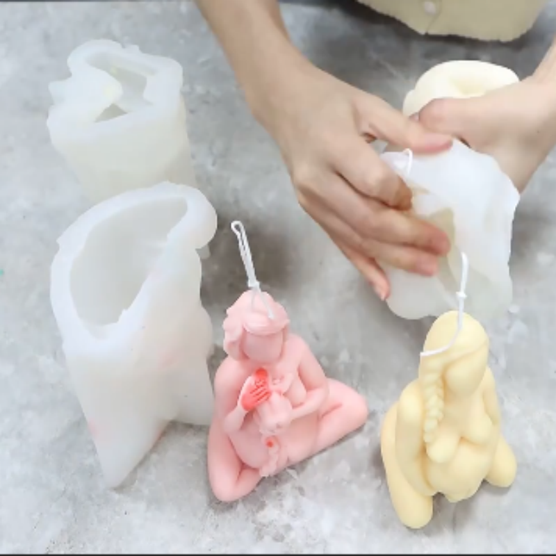 3D Anne Bebek Silikon Mum Kalı - Resin Art Furniture incelemesi ve fiyatı