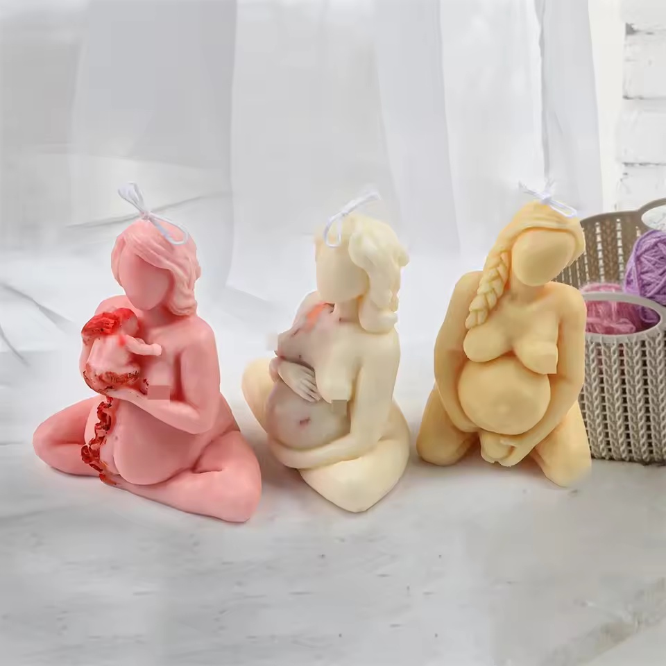 3D Anne Bebek Silikon Mum Kalı - Resin Art Furniture incelemesi ve fiyatı