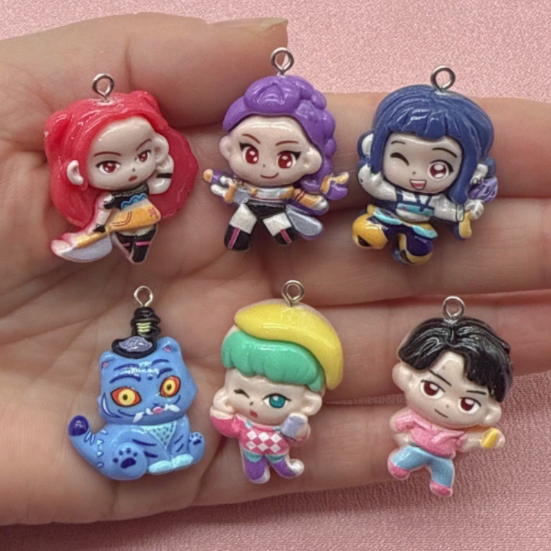 10 adet reçine karikatür kolye - Resin Art Earrings incelemesi ve fiyatı