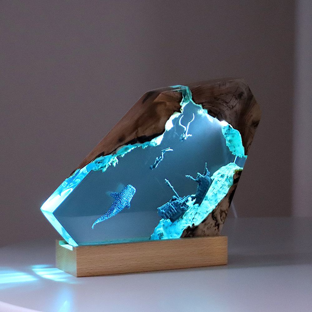 Yeni Yaratıcı Kapalı Yatak Oda - Resin Art Table Top incelemesi ve fiyatı