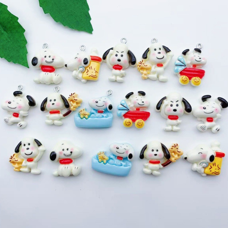 12 adet reçine karikatür köpek - Resin Art Earrings incelemesi ve fiyatı