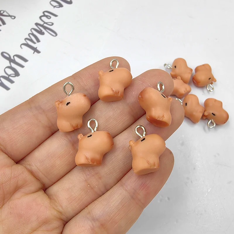 10 adet Sevimli Küçük Kapibara - Resin Art Earrings incelemesi ve fiyatı