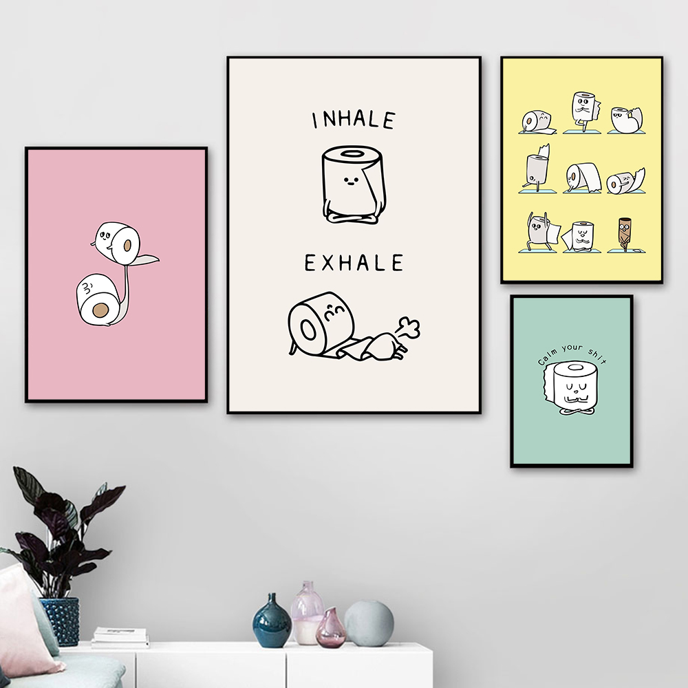 Tuvalet kağıdı Yoga komik alın - Resin Art Quotes incelemesi ve fiyatı