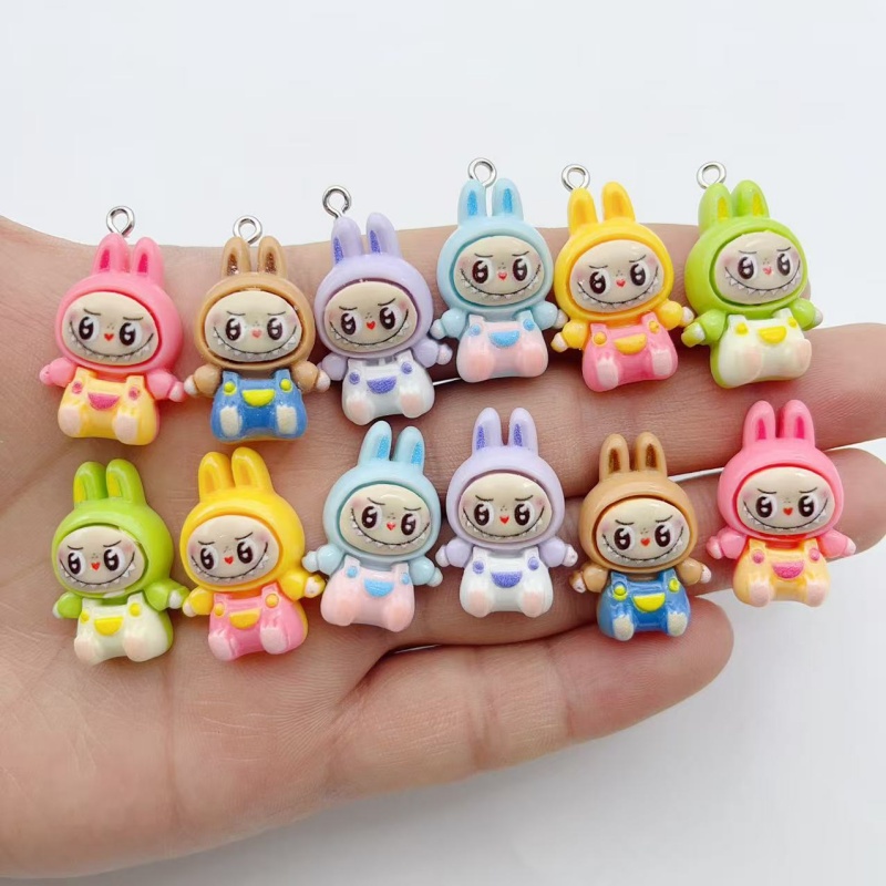 10 adet Kawaii Tavşan Çilek Ev - Resin Art Earrings incelemesi ve fiyatı