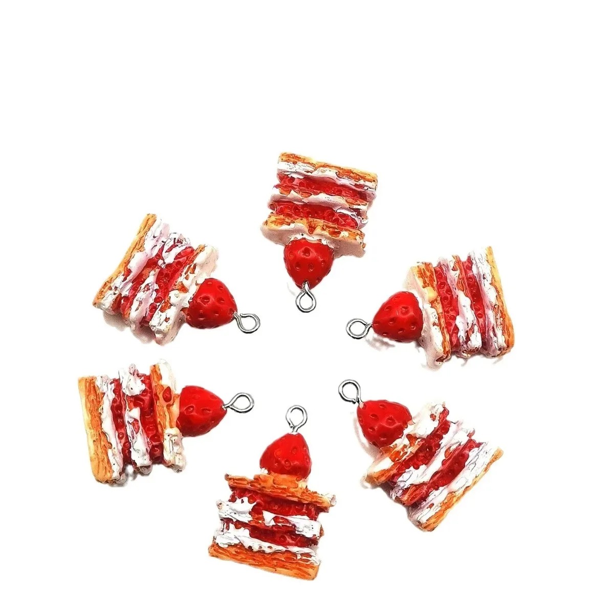 10 adet Mini Simüle Çilekli Ke - Resin Art Kits For Adults incelemesi ve fiyatı