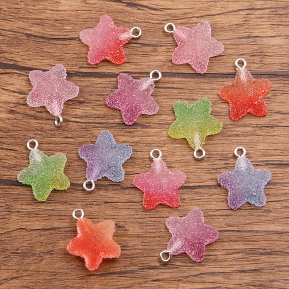 20 adet degrade renk şeker reç - Resin Art Earrings incelemesi ve fiyatı