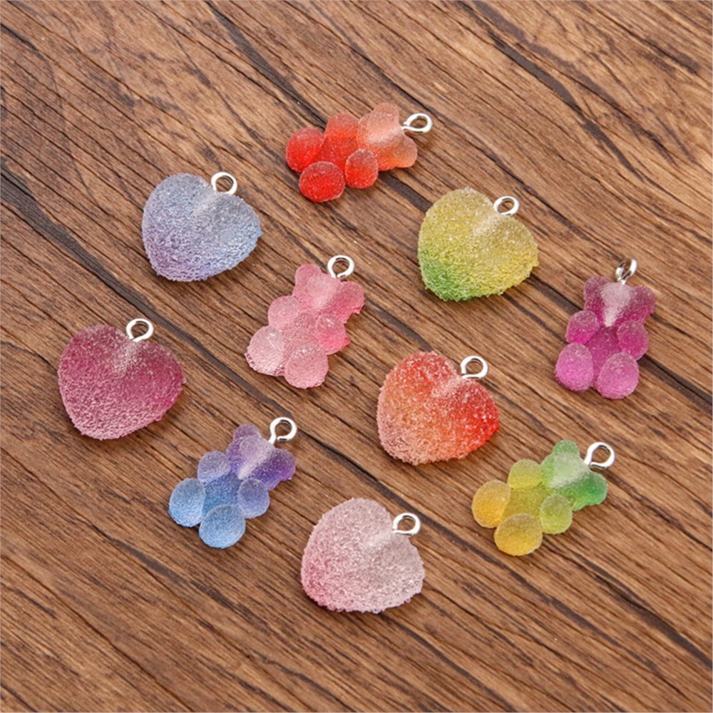 20 adet degrade renk şeker reç - Resin Art Earrings incelemesi ve fiyatı