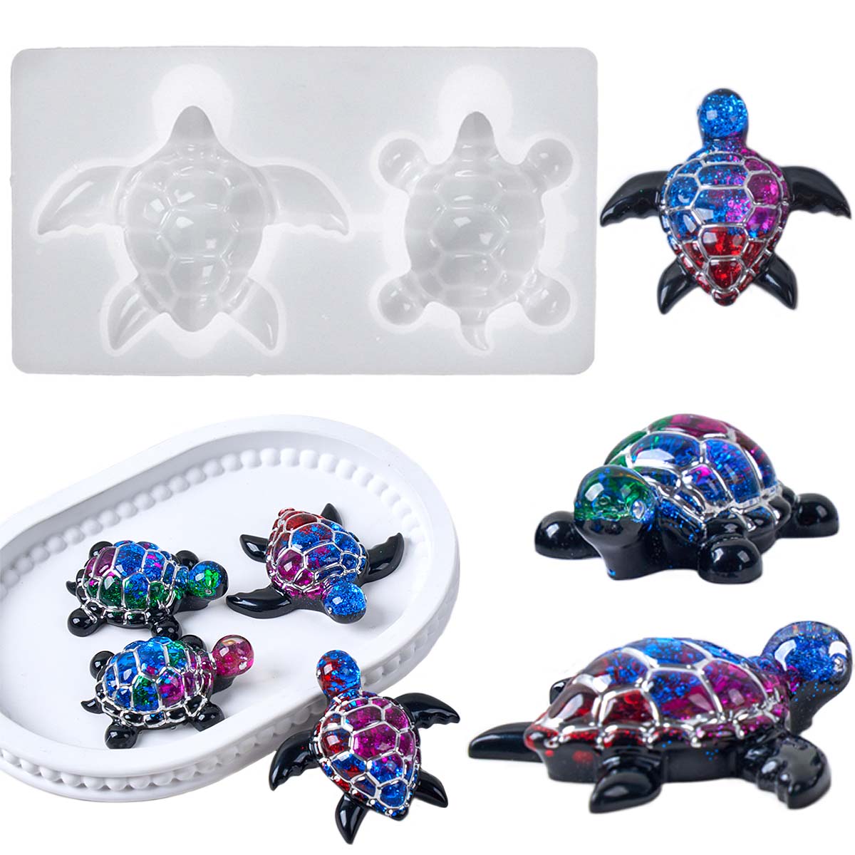 3D Deniz Kaplumbağası Anahtarl - Resin Art Beach incelemesi ve fiyatı