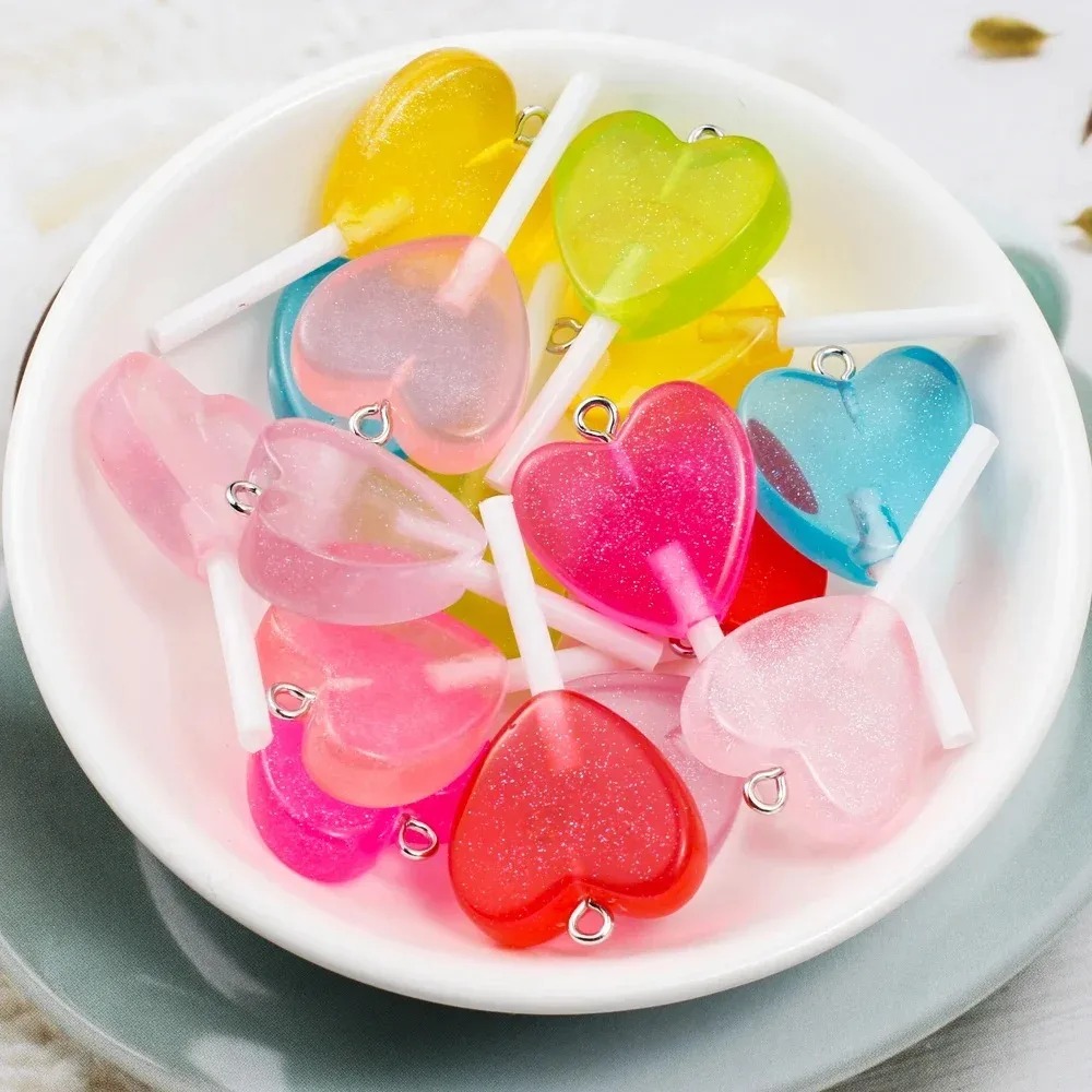 10 Adet Kawaii Işıltılı Kalp Ş - Resin Art Kits For Adults incelemesi ve fiyatı
