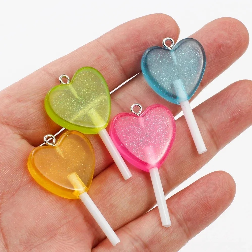 10 Adet Kawaii Işıltılı Kalp Ş - Resin Art Kits For Adults incelemesi ve fiyatı