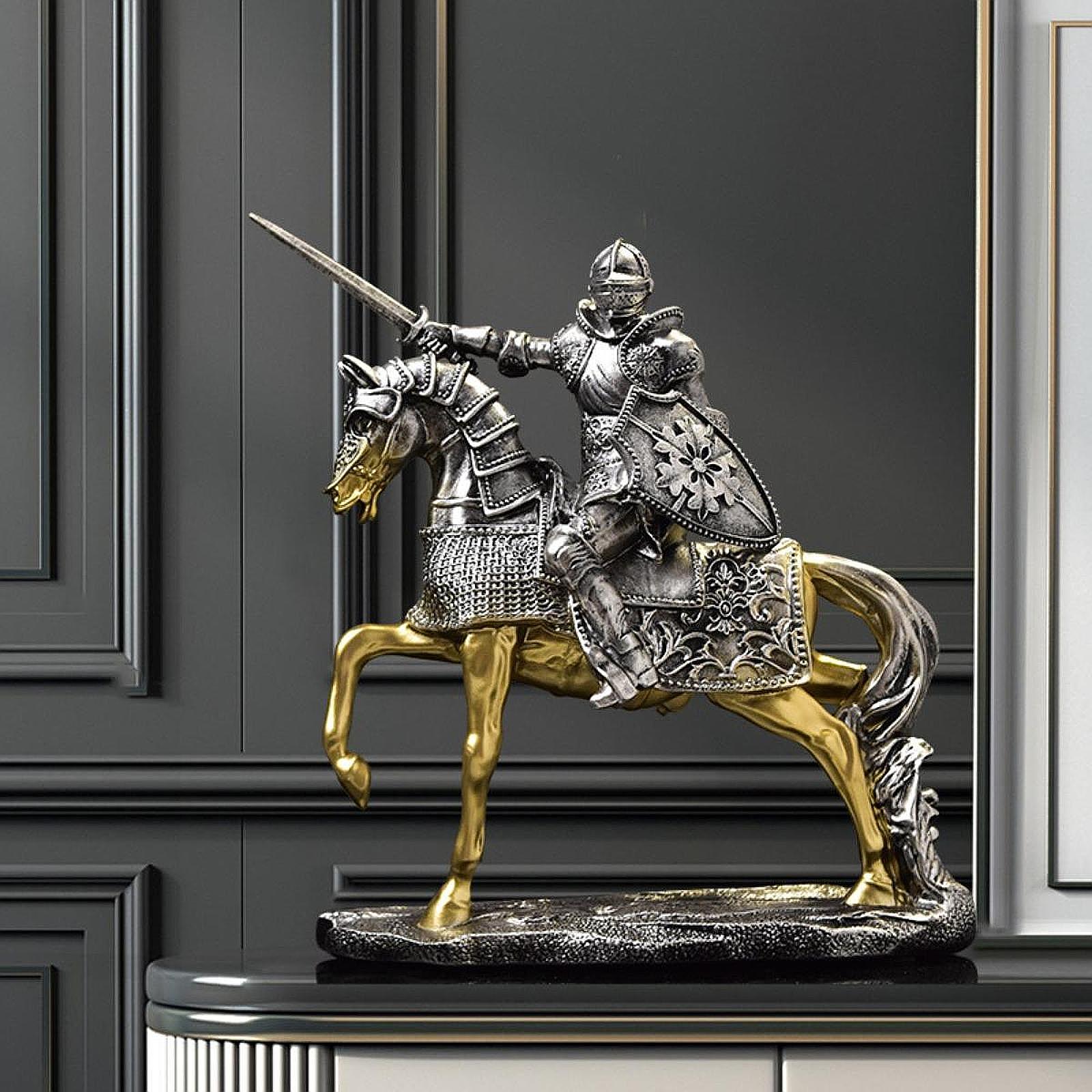 Şövalye At Heykeli Retro Sanat - Resin Art Table Top incelemesi ve fiyatı