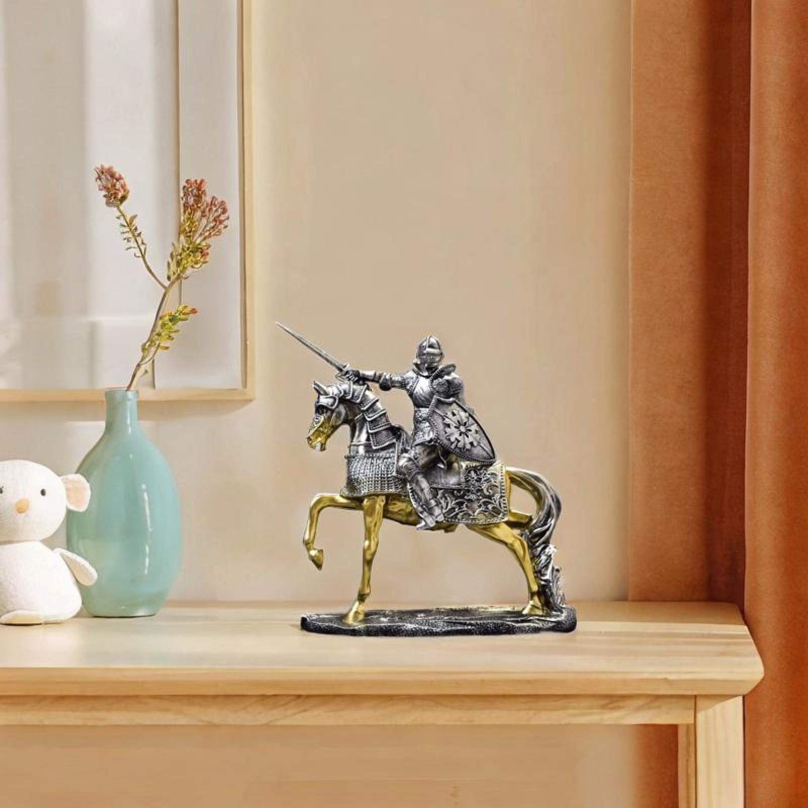 Şövalye At Heykeli Retro Sanat - Resin Art Table Top incelemesi ve fiyatı