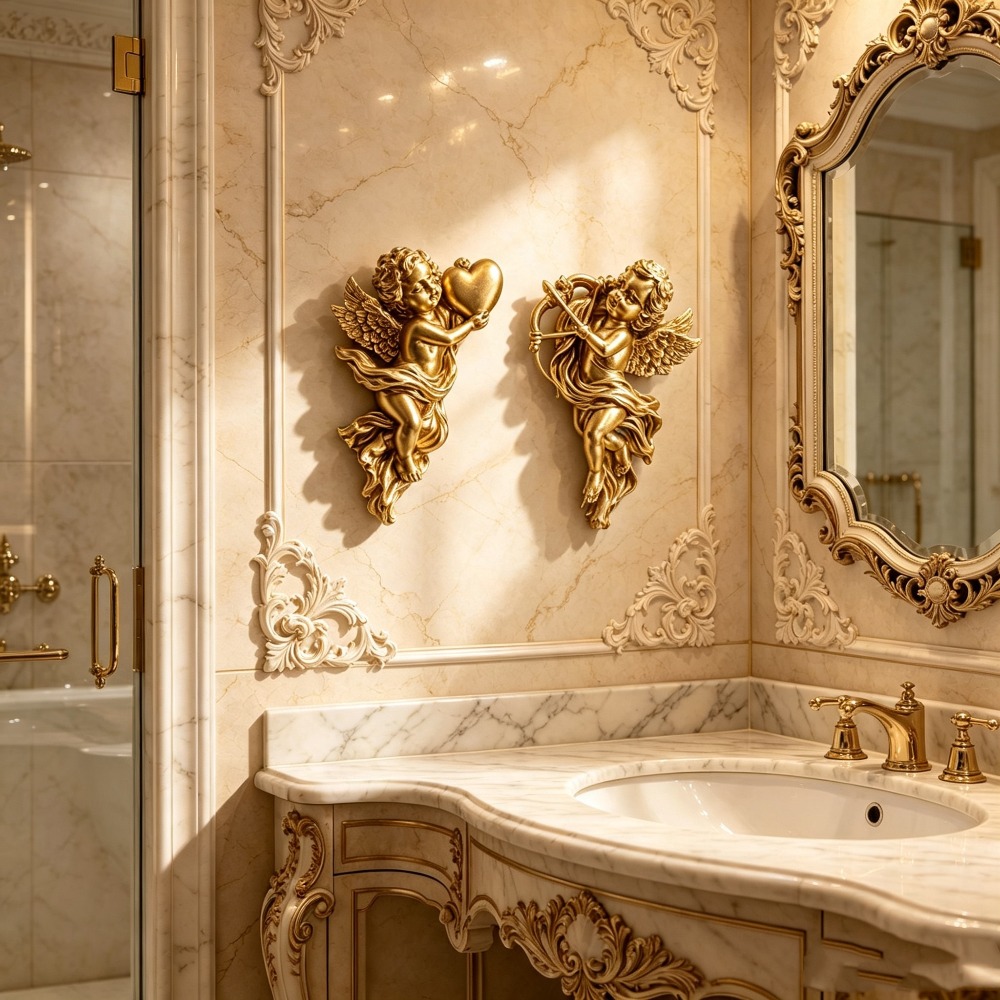 Reçine Melek Duvar Asılı Heyke - Resin Art Furniture incelemesi ve fiyatı