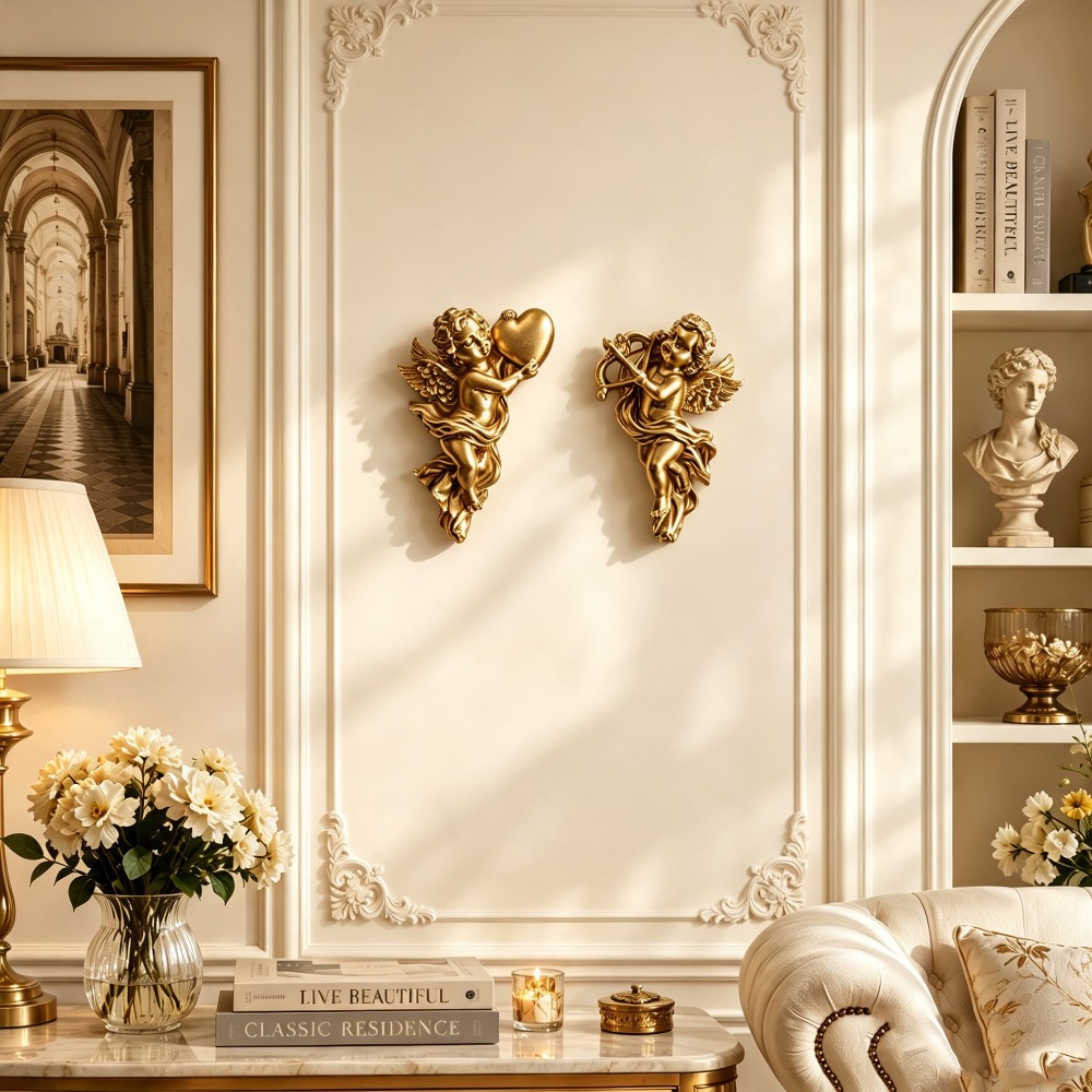 Reçine Melek Duvar Asılı Heyke - Resin Art Furniture incelemesi ve fiyatı